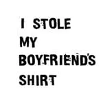 I Stole My Boyfriend's Shirt discount code
